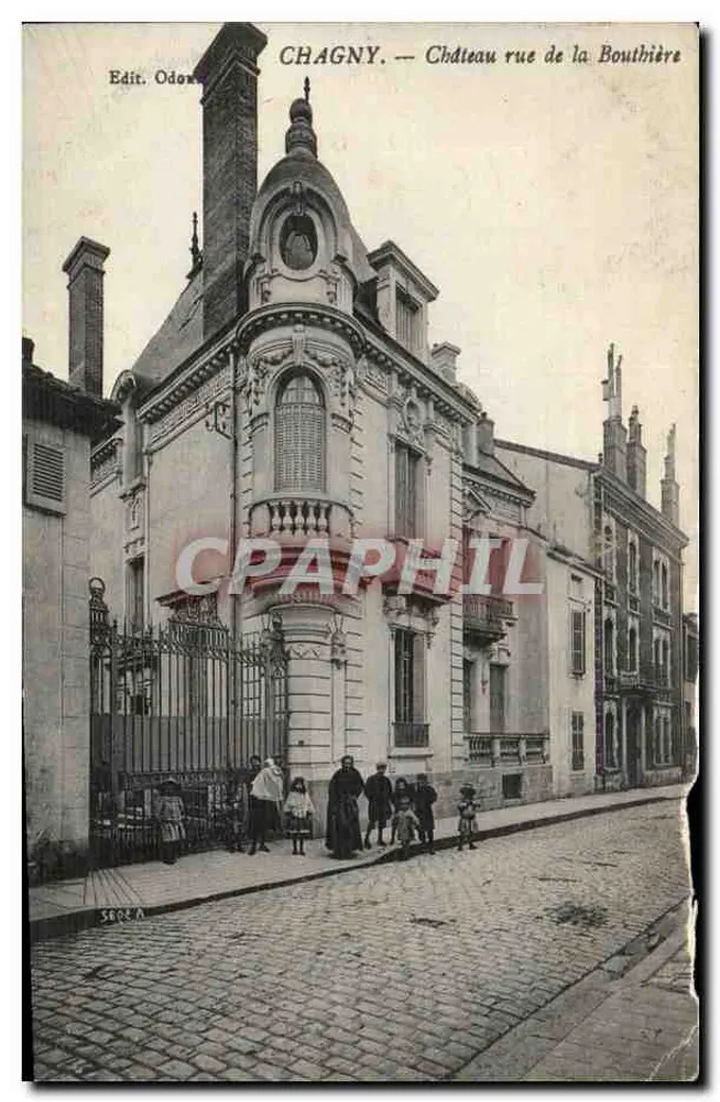 Chagny — Schloss, Rue de la Bouthière — Verlag Odon - Vorderseite