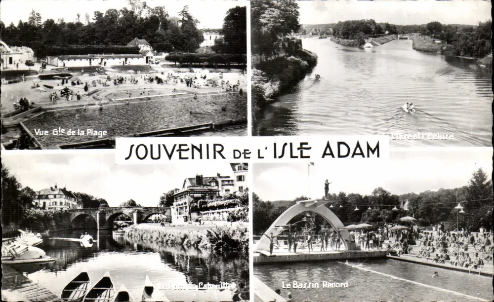 L'Isle Adam — Lembrança de L'Isle Adam — Le Barrin Record - Frente