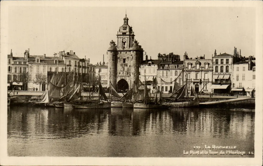 La Rochelle — Der Hafen und die Uhrturm — La Rochelle, Nr. 121 - Vorderseite