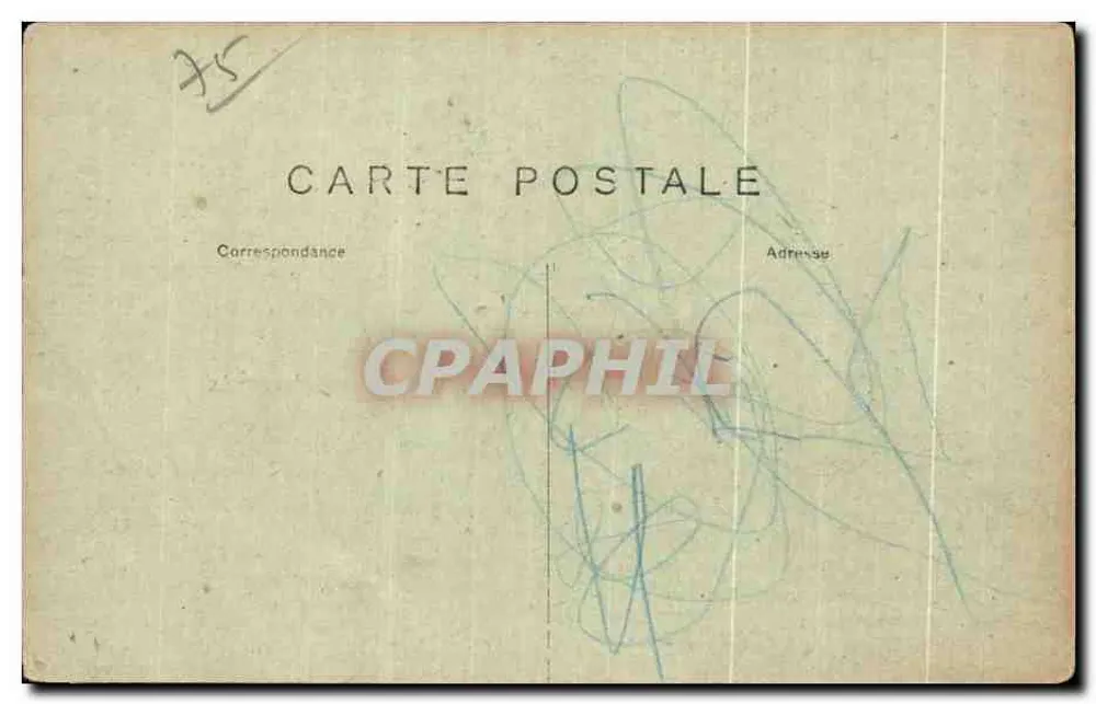 Paris — Auf dem Arc de Triomphe de l’Étoile — J. H. Nr. 689 - Rückseite