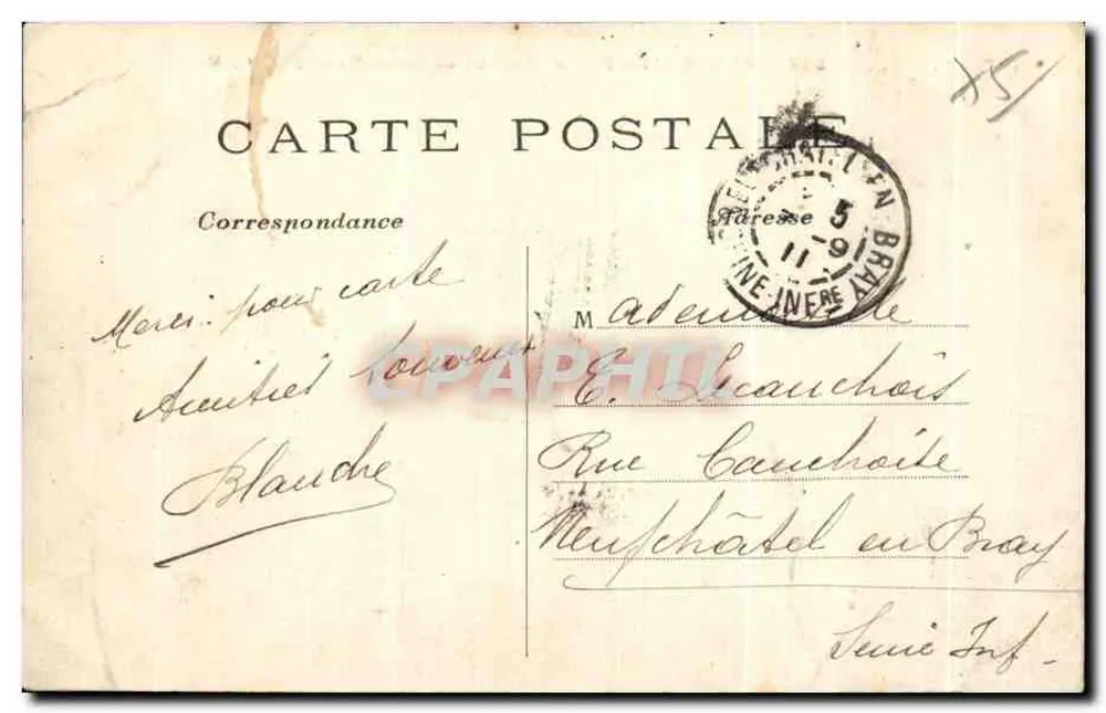 Paris — La Porte-Maillot und Luna-Park — C. M. n°344 - Rückseite