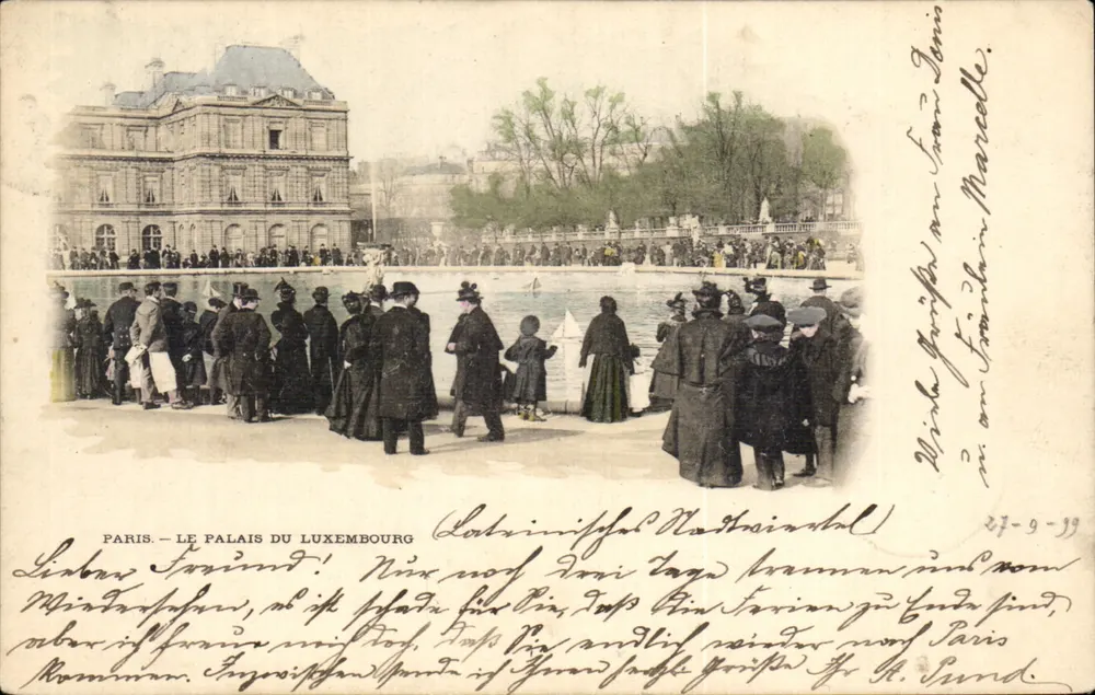 Paris — Das Palais du Luxembourg — unbekannter Verlag - Vorderseite
