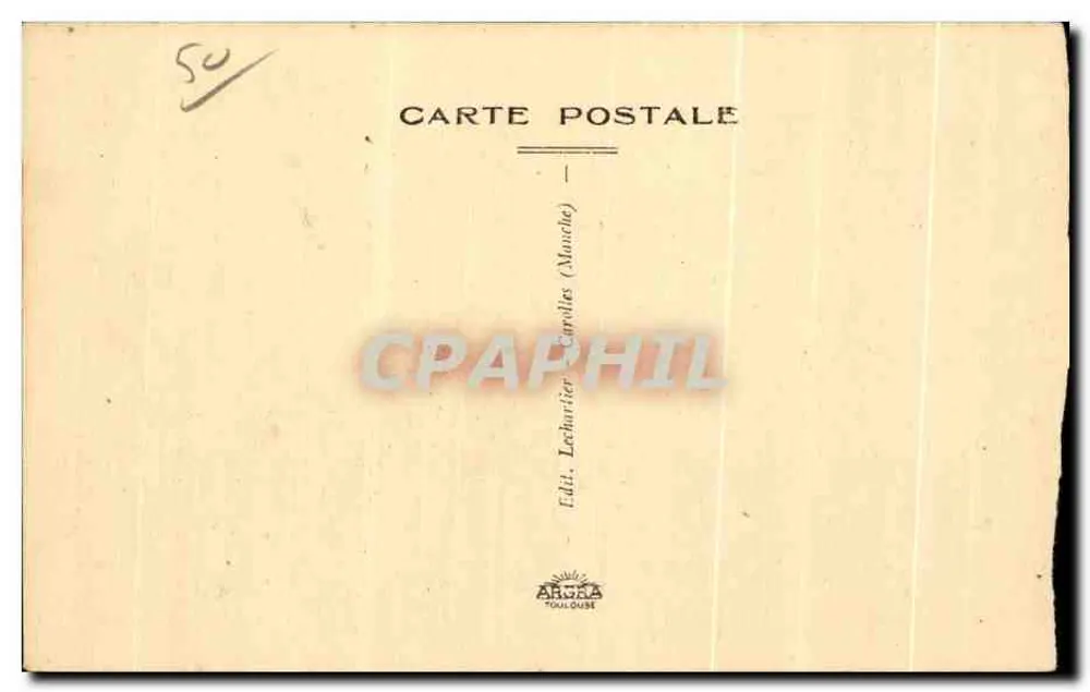 Carolles — O Casino — Editor Lechartier (Munache) - Verso