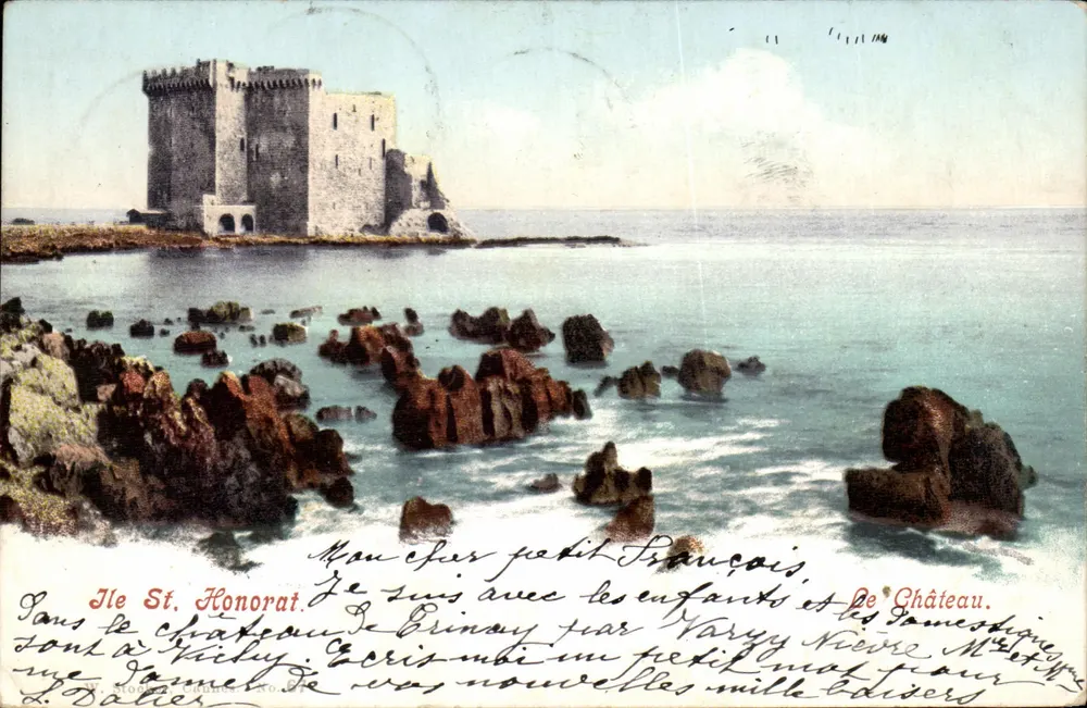 Ilha de São Honório — O Castelo — editor não identificado - Frente