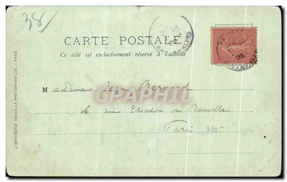 La Grave — Besteigung der Eufletchores der Meije — LL. — N° 610 - Rückseite