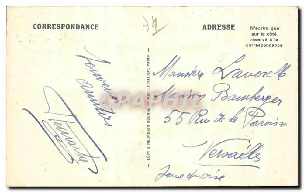 ANNECY - Entrada do Porto - LL - Verso