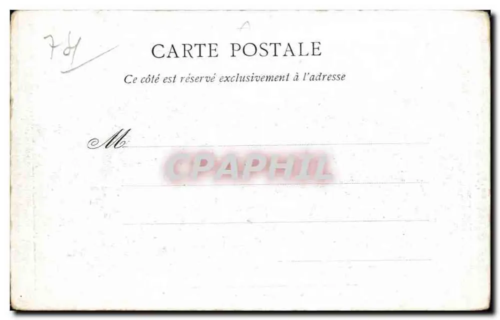 Annecy — Ponte da Caille — F. Carboud, editor, Annecy, n°84 - Verso