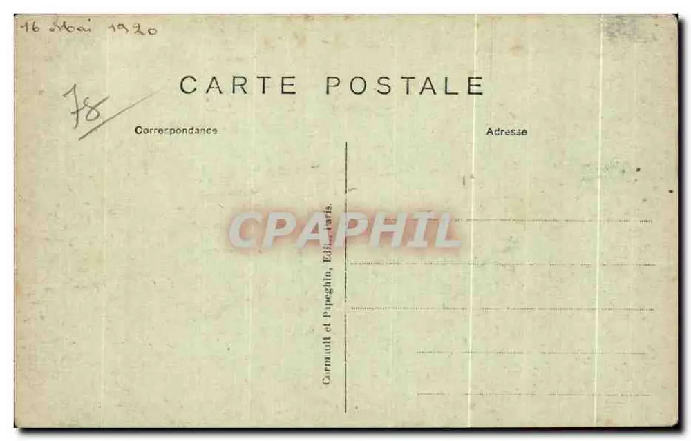 St-GERMAIN-en-LAYE (S.-et O.) — Allgemeiner Blick von der Terrasse zum Viadukt und Pecq — A.P. - Rückseite