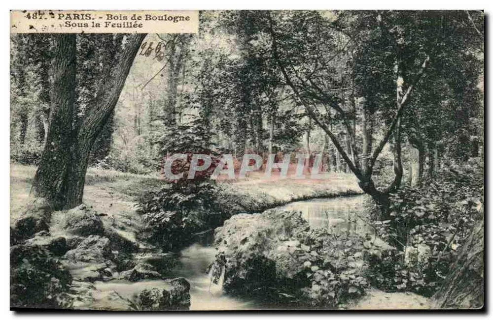 Paris - Bois de Boulogne - Unter der Feuillée - Vorderseite