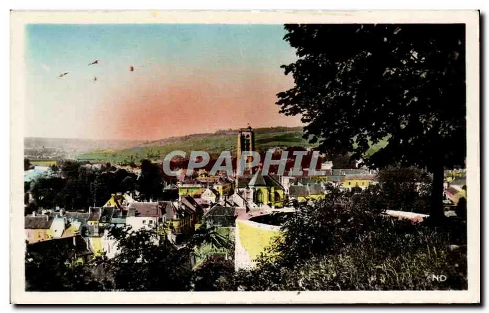Château-Thierry — vue prise du château — éditeur REAL-PHOTO C.A.P. — n°1 - Frente