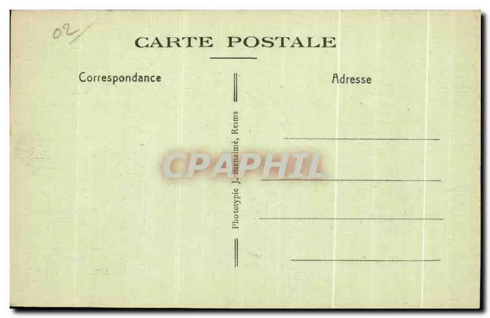 Berry-au-Bac - Côte 108 - Posto de Comando em um Funil - Verso
