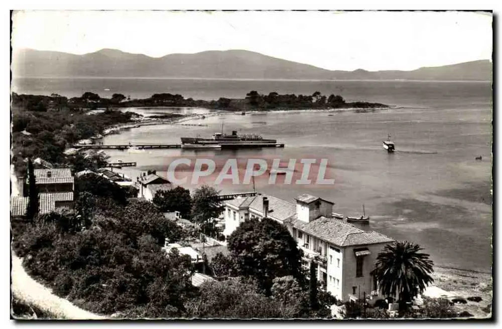 Insel Sainte-Marguerite — Allgemeiner Blick auf die Bucht — Mycca Editions, Cannes - Vorderseite