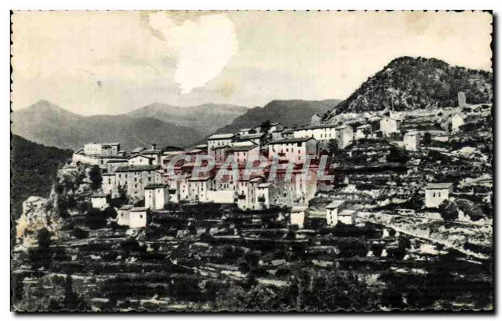 Village en montagne — vue générale — Éditeurs Photographes GILLETТА et Cie - Frente