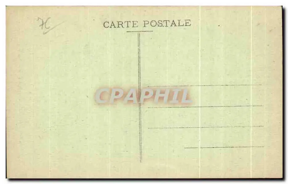Der Kriegerdenkmal - Ste-Adresse - Bildhauer Saladier - Verlag Nemitz, Le Havre - Rückseite