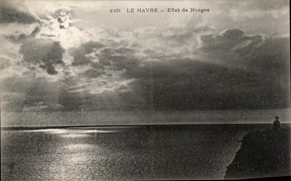 Le Havre — Efeito de Nuvens — Editor C. L. D. - Frente