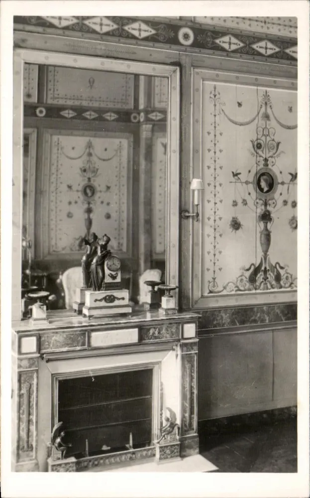 Paris - Hotel Bourrienne — Detail eines Zimmerpanels - Vorderseite