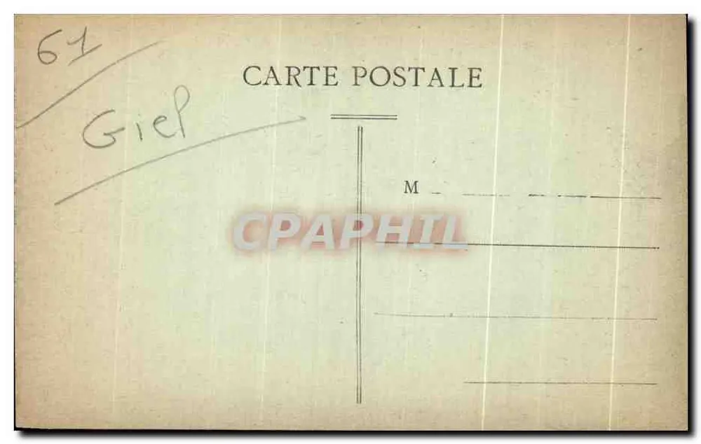 La Bourgade — Giel (Orne) — M. Liatot wyd. Putanges (Orne) - Rewers
