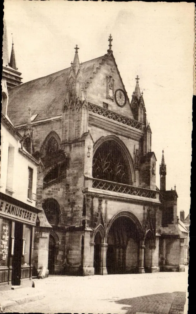 Basilika Notre-Dame-de-Liesse — Aisne — Verlag G. Réant, Nr. 80 - Vorderseite