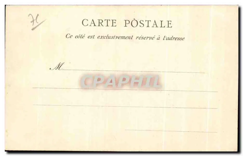 Sortie de la Lorraine, LE HAVRE — E. J. — n°11 - Verso