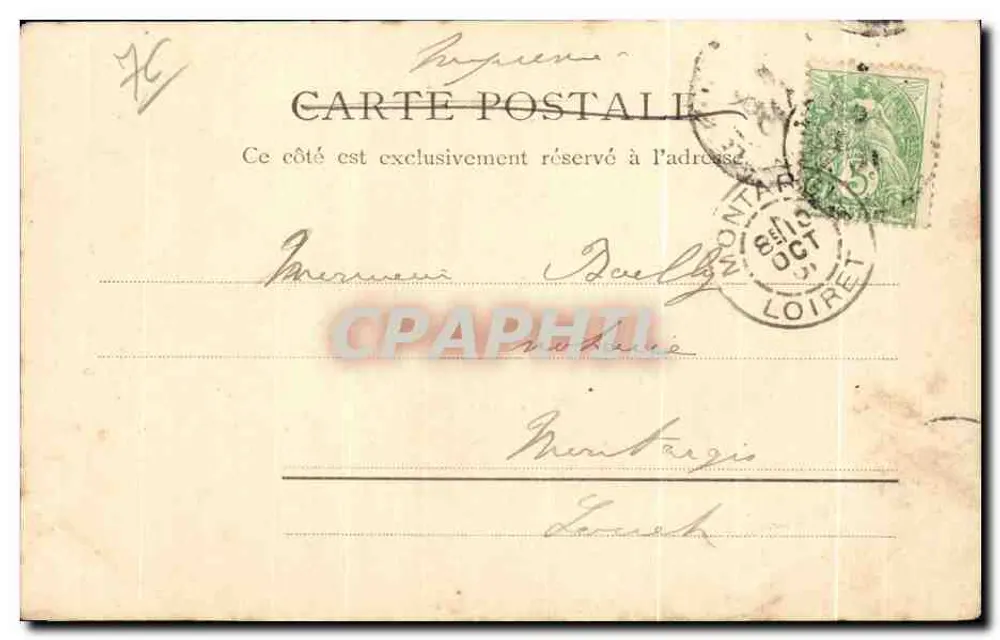 Le Havre — Der Große Kai — R.&J.D. 10666 Eina - Rückseite
