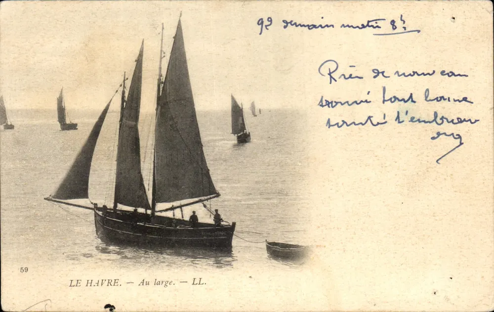 Le Havre — Au large — LL. — Éditeur LL. — N° 59 - Awers