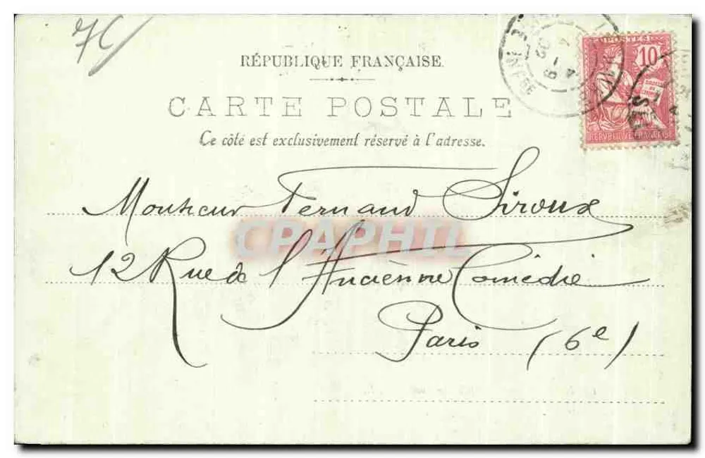 Le Havre — A Entrada do Porto — LL. - Verso