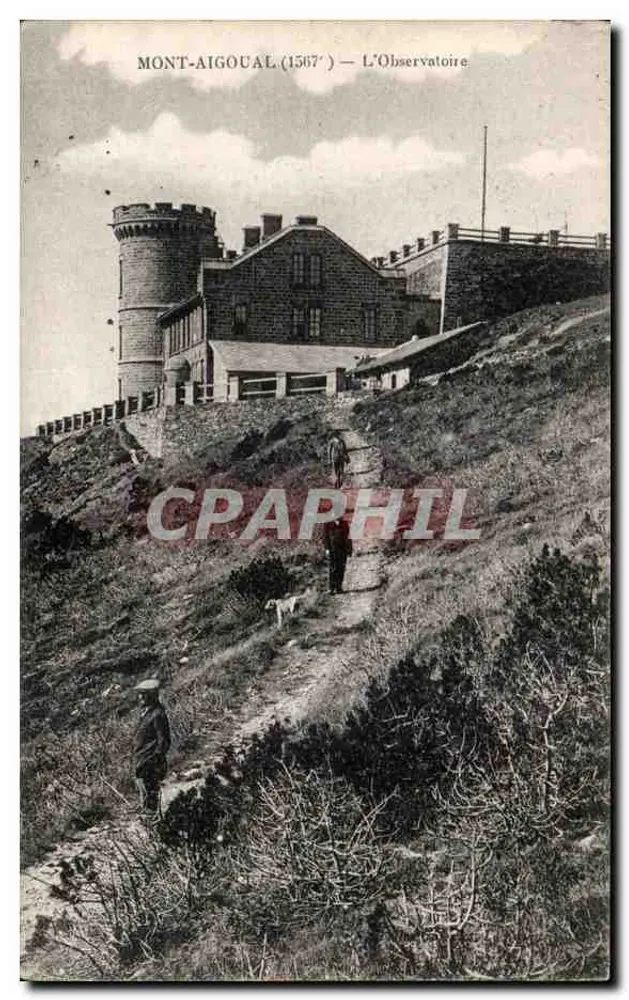 Mont-Aigoual (1567') — A Observatórios - Frente