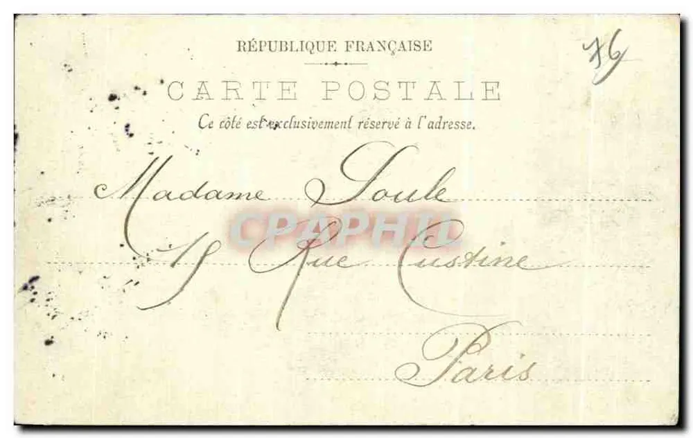 Graville — A Abadia — LL. — n°56 - Verso
