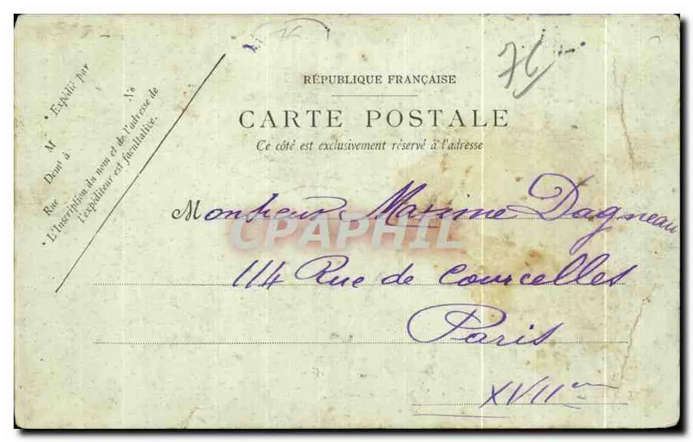 Le Havre — Devant l'Église Notre-Dame — LL. — n°95 - Verso