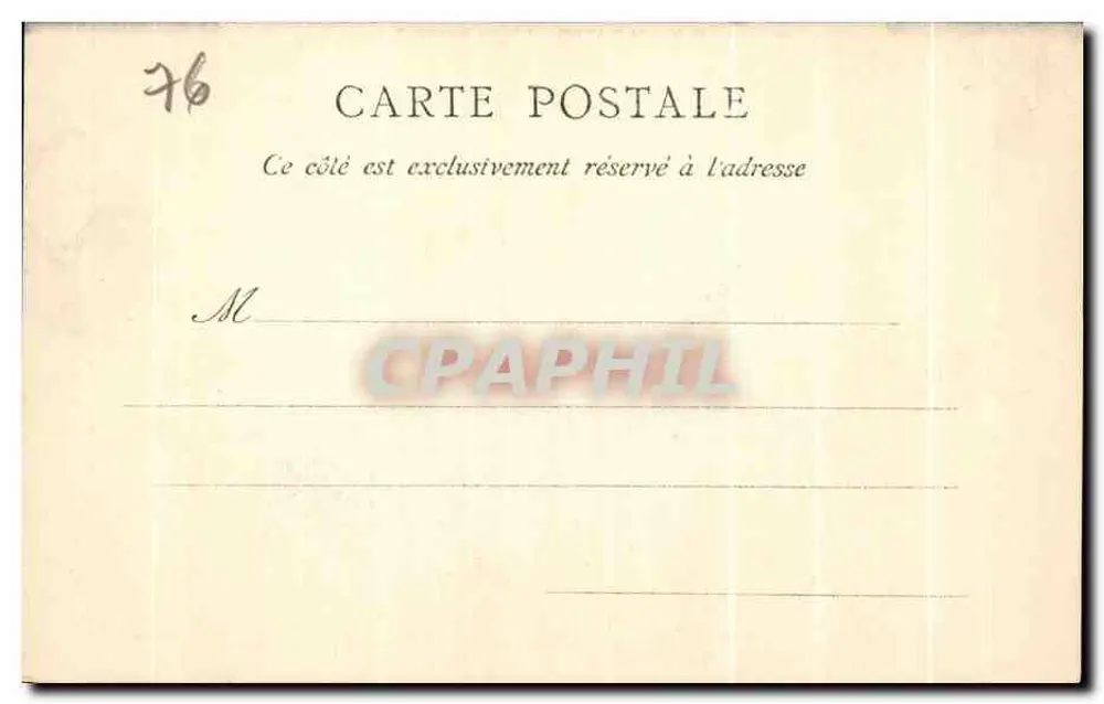 Le Havre — Szpital Pasteura — E.J. nr 93 - Rewers