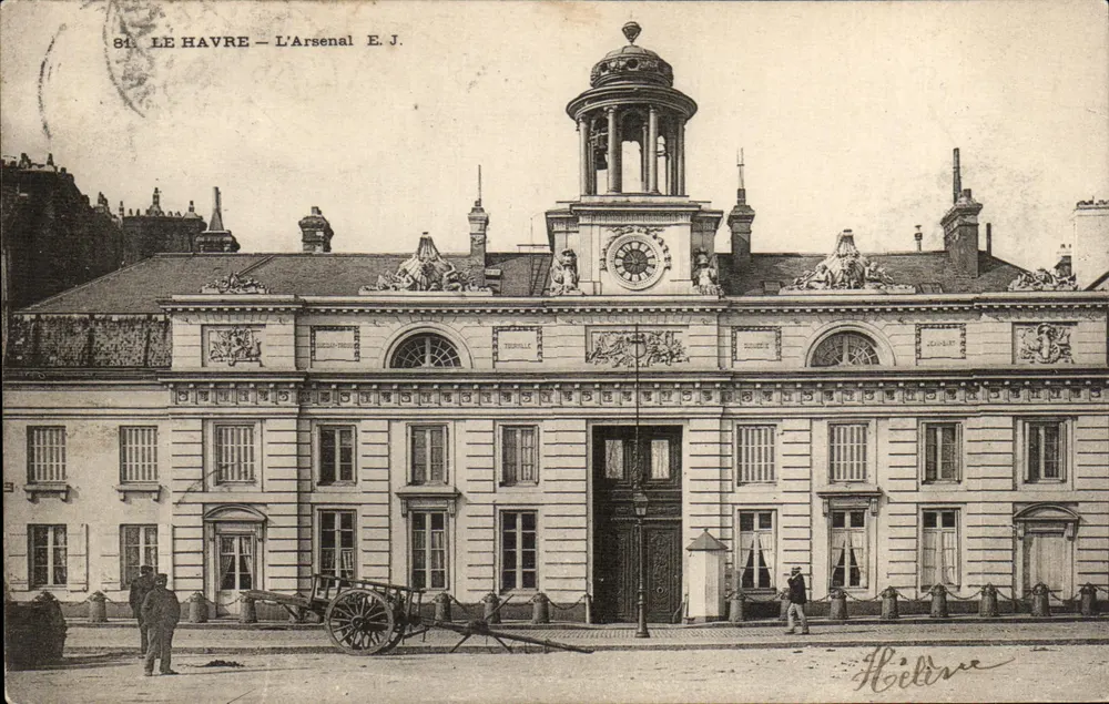 Le Havre — L'Arsenal E.J. - Voorkant