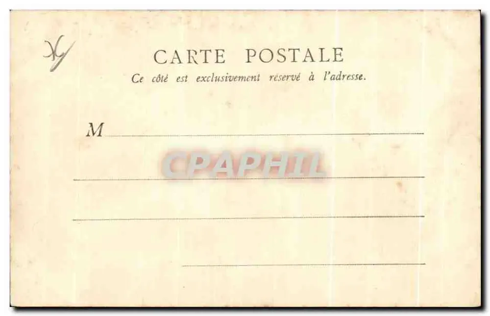 O Arsenal — Le Havre — B.F., Paris - Verso