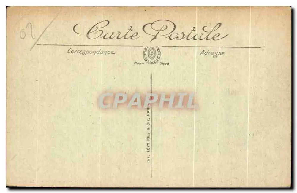 Laon — Las Ruinas de la Puerta de Soissons — Edición Nouvelles Galeries — Laon - Reverso
