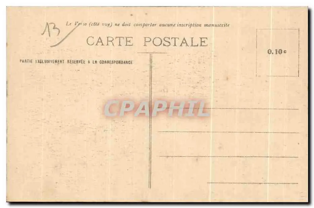Marseille - N.-D. de la Garde, Ansicht des Vieux-Port — Sonderausgabe der Basilika, n° LIII - Rückseite