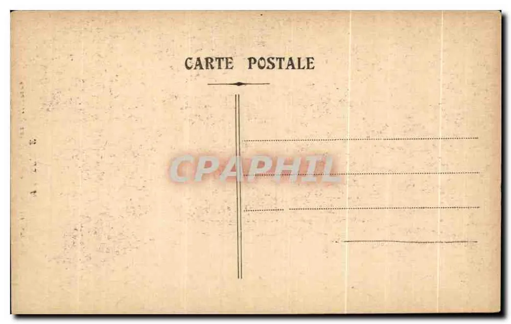 Marseille — Kathedrale und Denkmal für die Mobilisierten und Reformen — unbekannter Verleger - Rückseite