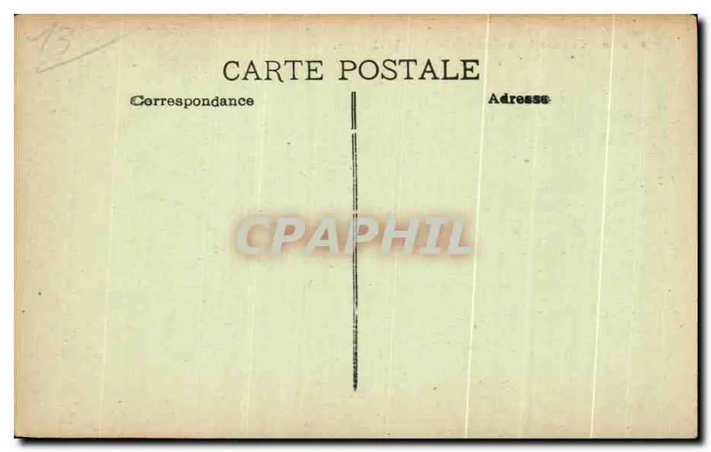 Marseille — Der Bergfried des Schlosses If — Sammlung des Schlosses If - Rückseite