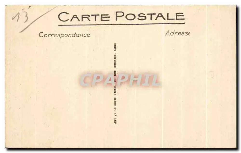 Afrique Occidentale — Type Maure — EXPOSITION COLONIALE DE MARSEILLE — LL. — n°88 - Verso