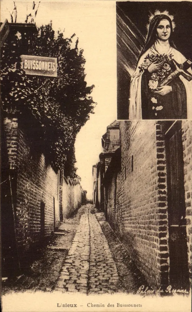 Lisieux — Caminho dos Buissonnets — Pelerinagem da Virgem do Rosário - Frente