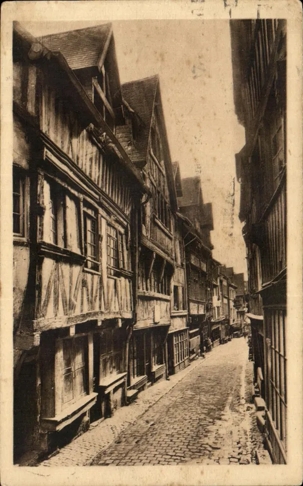 Rue au Foiré — Lisieux — Cartes 'La Cigogne', n° 14 - Vorderseite