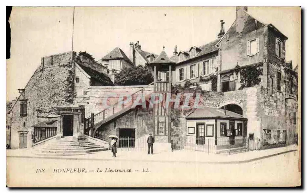 Honfleur — La Lientenance — LL. — n° 158 - Awers
