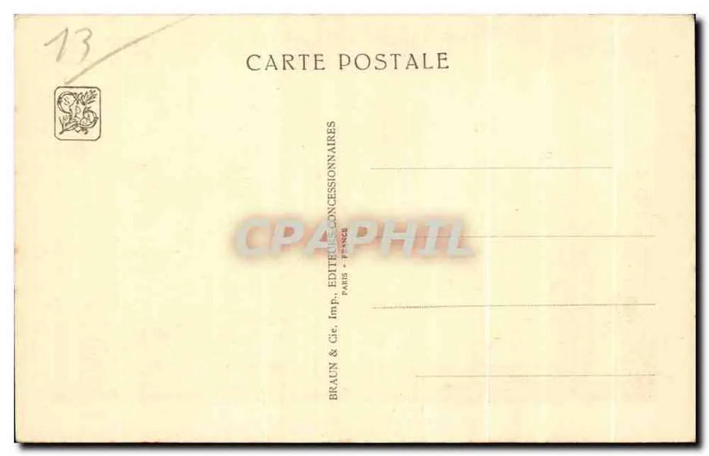Großer Pavillon von Kamerun und Togo — Internationale Kolonialausstellung — Paris 1931 — Boileau und Carrière, Architekten - Rückseite