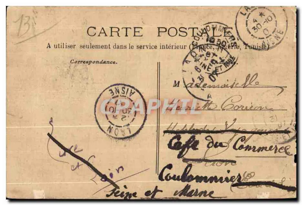 La Ciotat — Anse de Figuerolles — P. Lavic, édft. n° 68 - Rückseite