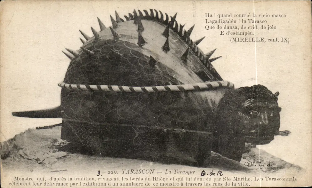 Tarascon — Die Tarasque — B. de R. n° 229 - Vorderseite