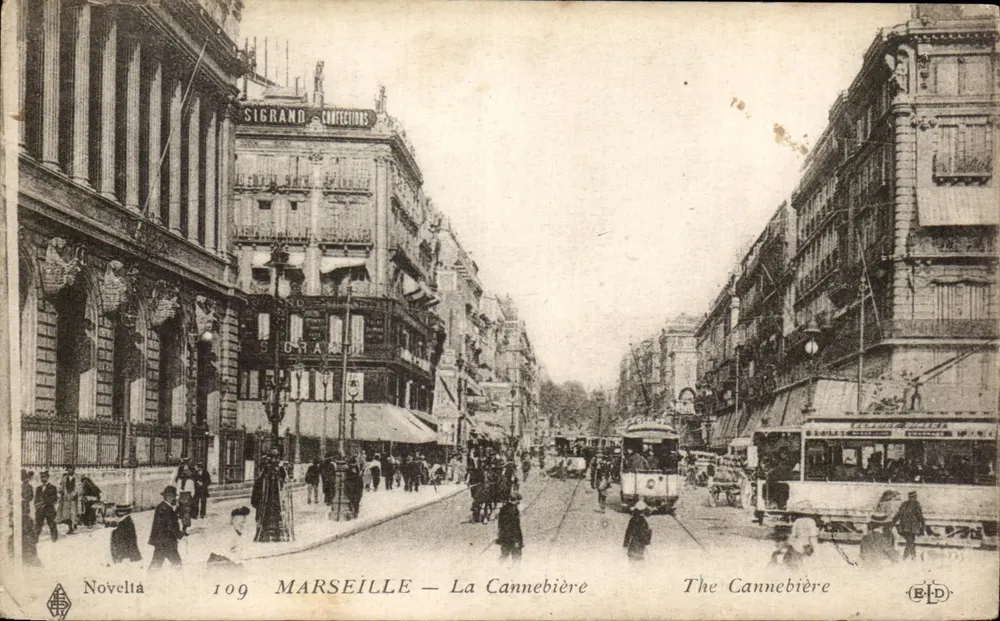 Marseille — La Cannebière — Noveltà, n°109 - Vorderseite