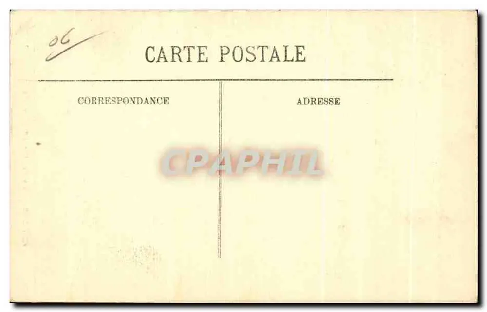 Antibes — A fachada da igreja — LL - Verso