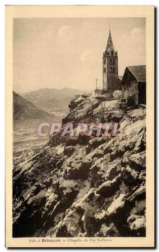 Briancón — Capela de Puy St-Pierre — A. Hourlier, Grenoble - Frente