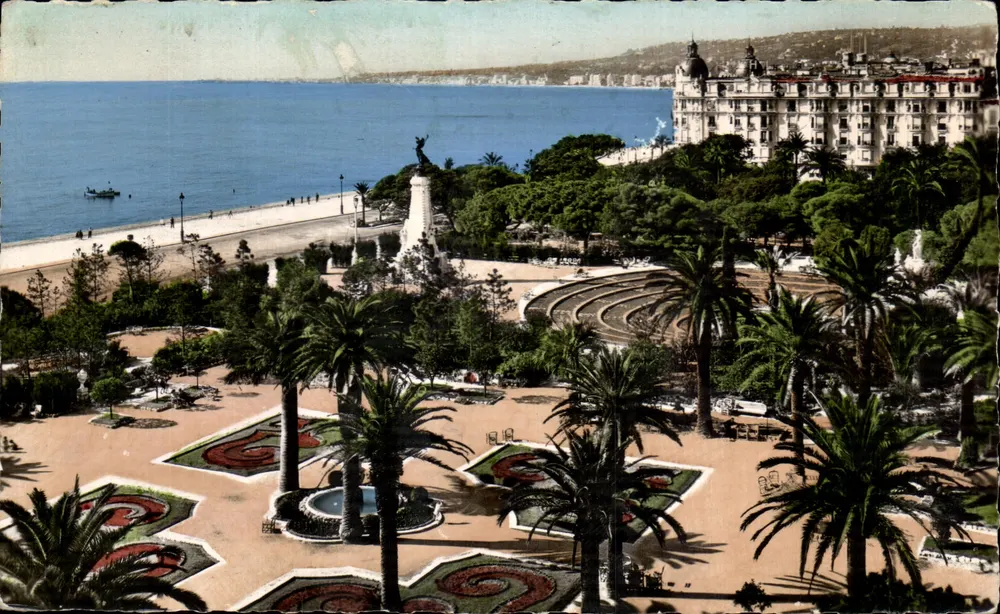 Gärten Albert I — Nice — Éditions G. M. - Vorderseite