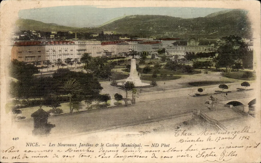 NICE — Les Nouveaux Jardins & le Casino Municipal — ND Phot - Vorderseite