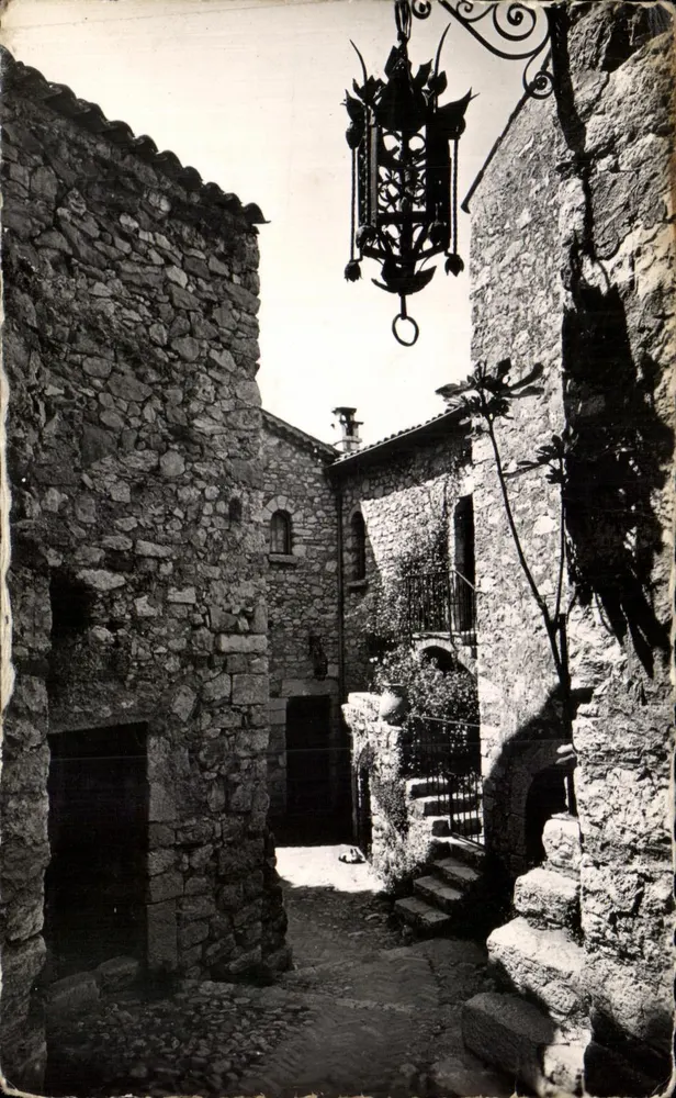 Eze-Village — Schloss des schwedischen Prinzen — Éditions S.E. Paris - Vorderseite