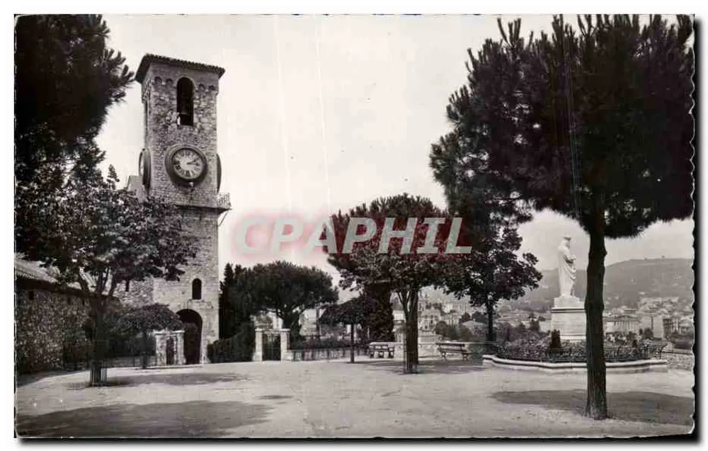 Le Suquet — Die Kirche — L. Gilletta & Cie, Nice - Vorderseite